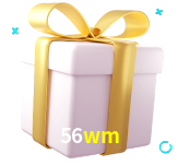 Receba seus bônus de boas-vindas no 56wm